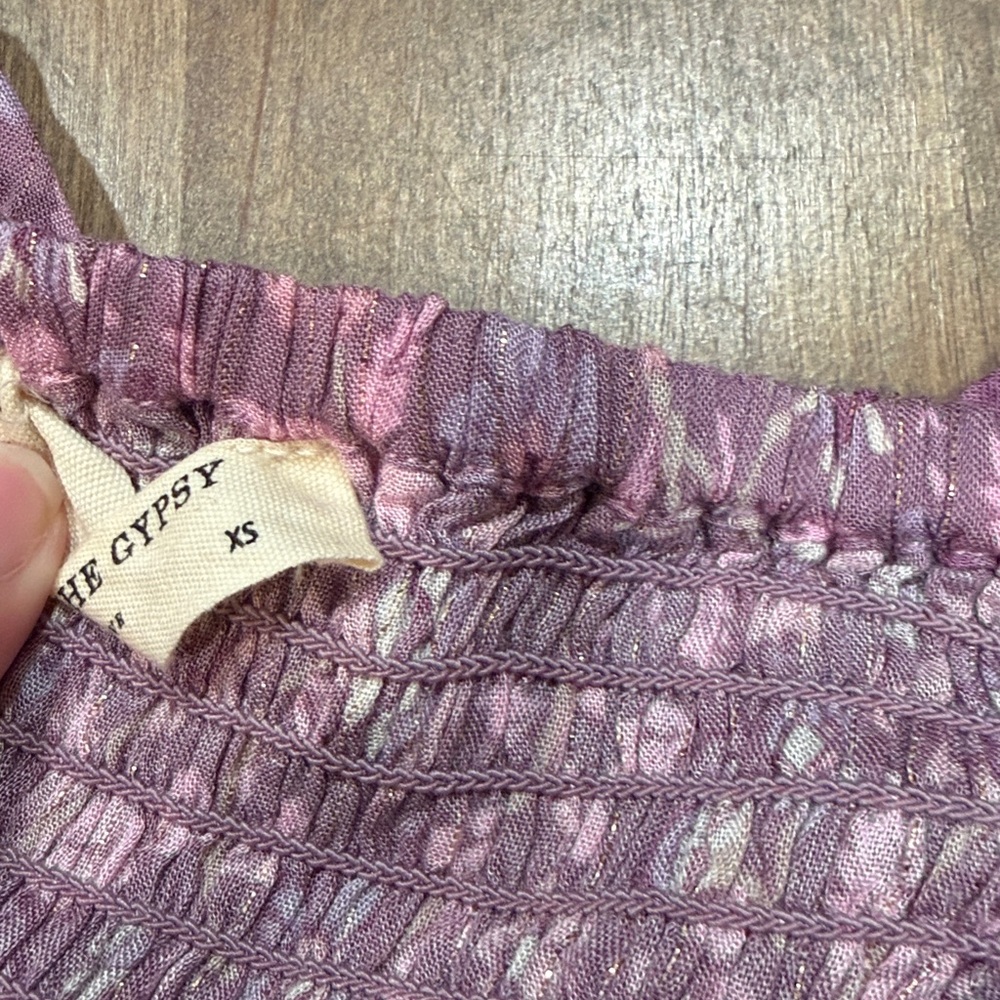 Floral Off-Shoulder Ruffle Dress - Picture 4 of 5